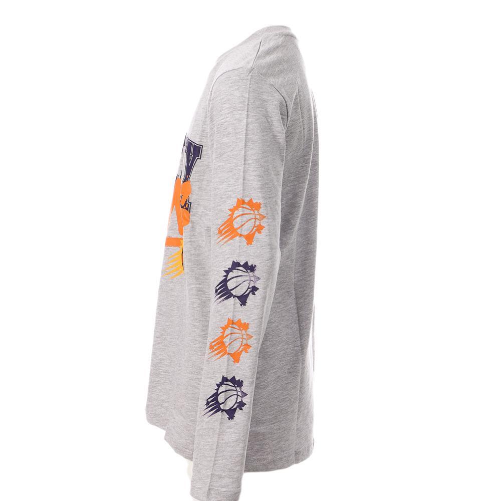Phoenix Suns T-shirt Manches Longues Gris Garçon NBA Get Busy 3/3