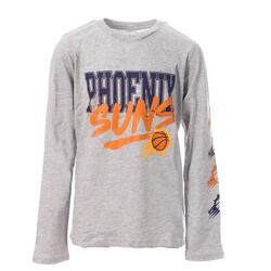 Phoenix Suns T-shirt Manches Longues Gris Garçon NBA Get Busy