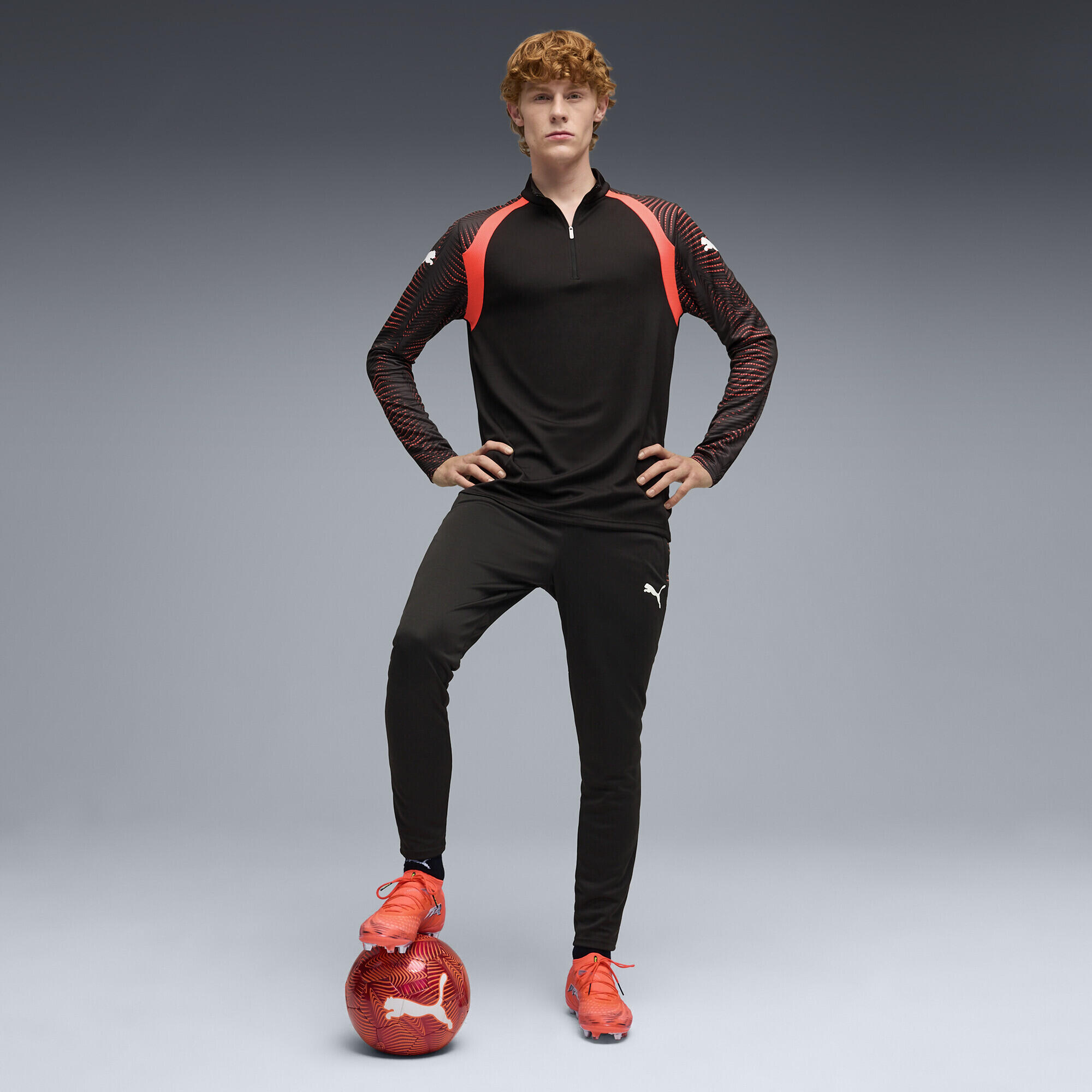 Top da calcio con zip corta individualFINAL da uomo PUMA 4/5