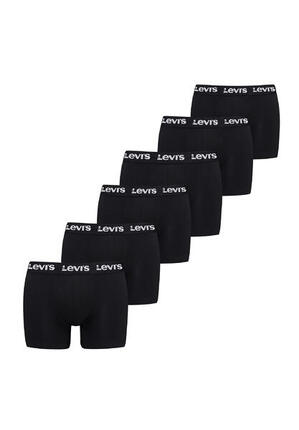 6er Pack Herren Levis REPEAT LOGO BOXER Brief Boxershorts Unterwäsche Pants