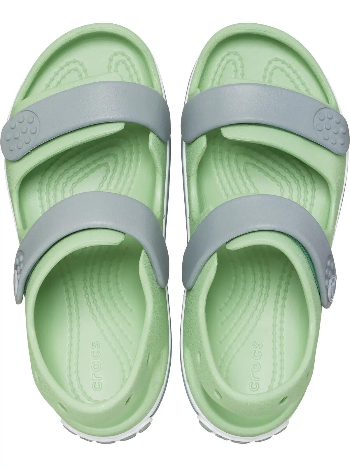 Sandałki Dziecięce Na Rzep Crocband Cruiser 209423 Kids 3/6