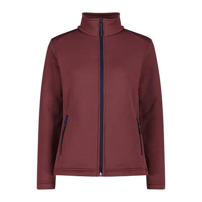 Vrouwen stretch fleece met rits cmp