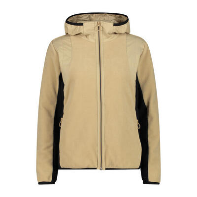 Giacca con cappuccio in pile da donna CMP