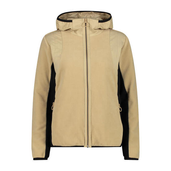 Giacca con cappuccio in pile da donna CMP