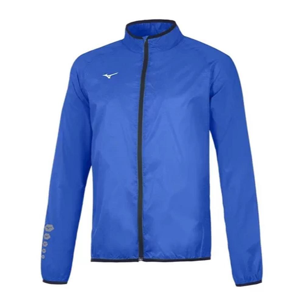 Mizuno Men's Blue Rain Jacket