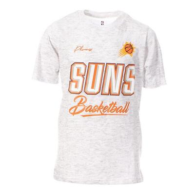 T-Shirt NBA Phoenix Suns per Ragazzo Grigio/Arancione