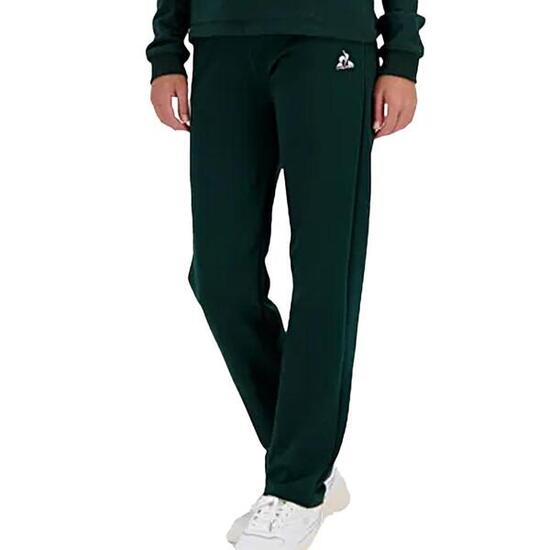 Pantalon Droit Vert Femme Le Coq Sportif Contemporain