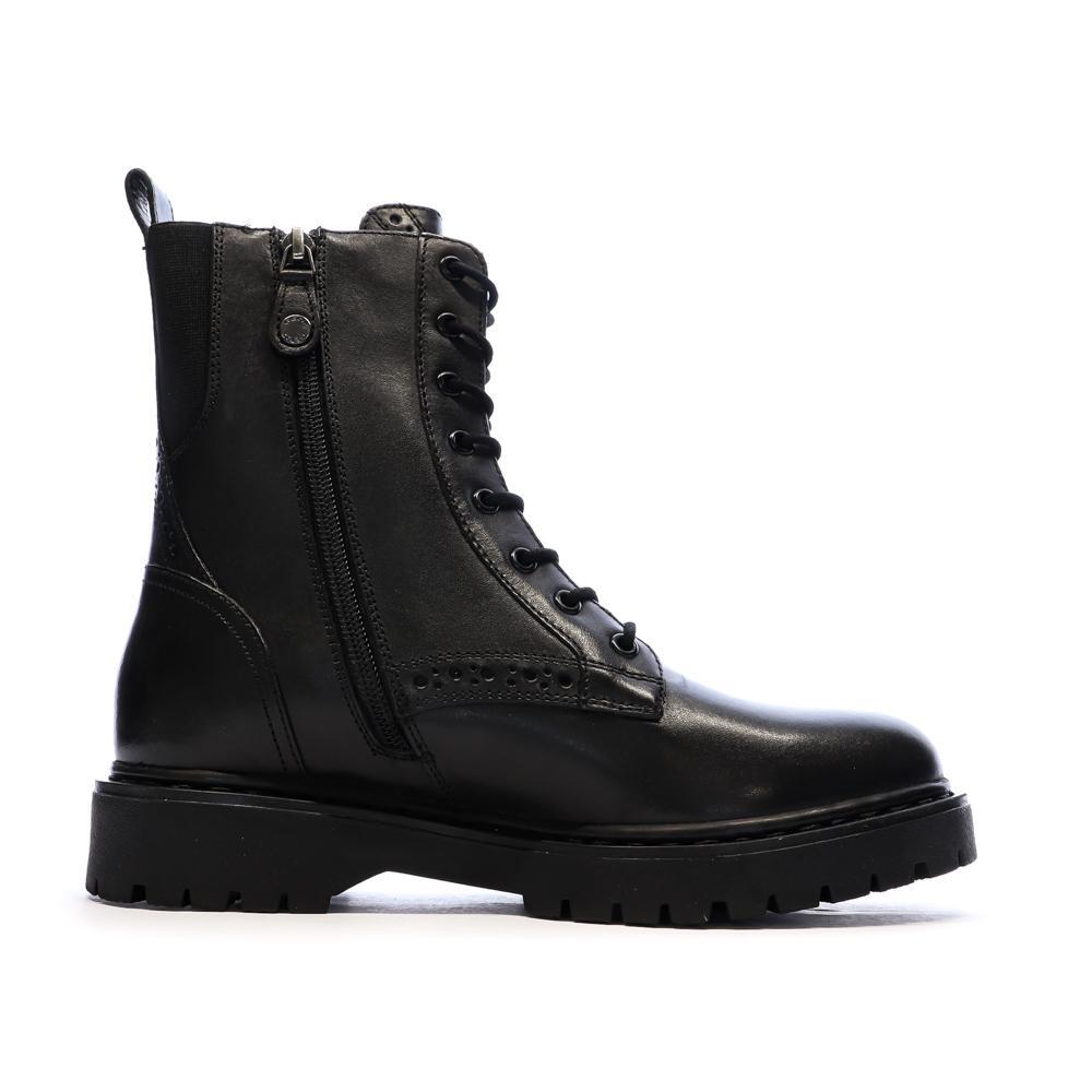 Botines Negros Geox Bleyze para Mujer 2/7