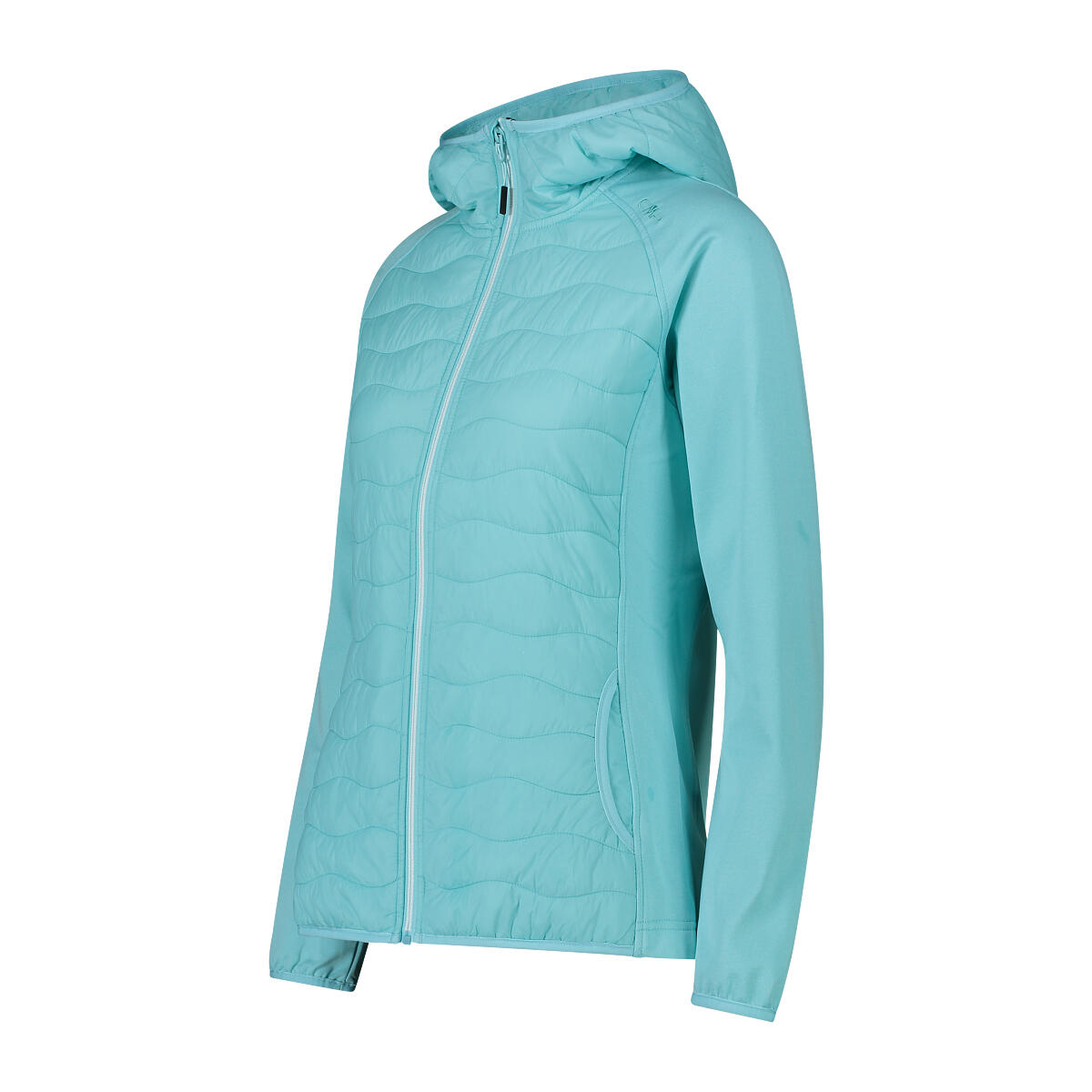 Veste à capuche hybride femme CMP 2/3