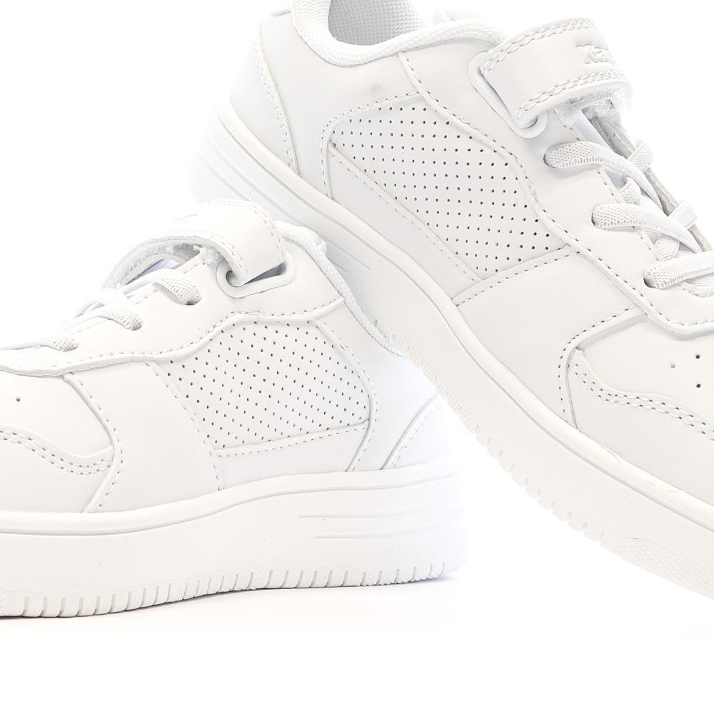 Zapatillas Kappa Falcon Blancas y Turquesas para Niño 7/7