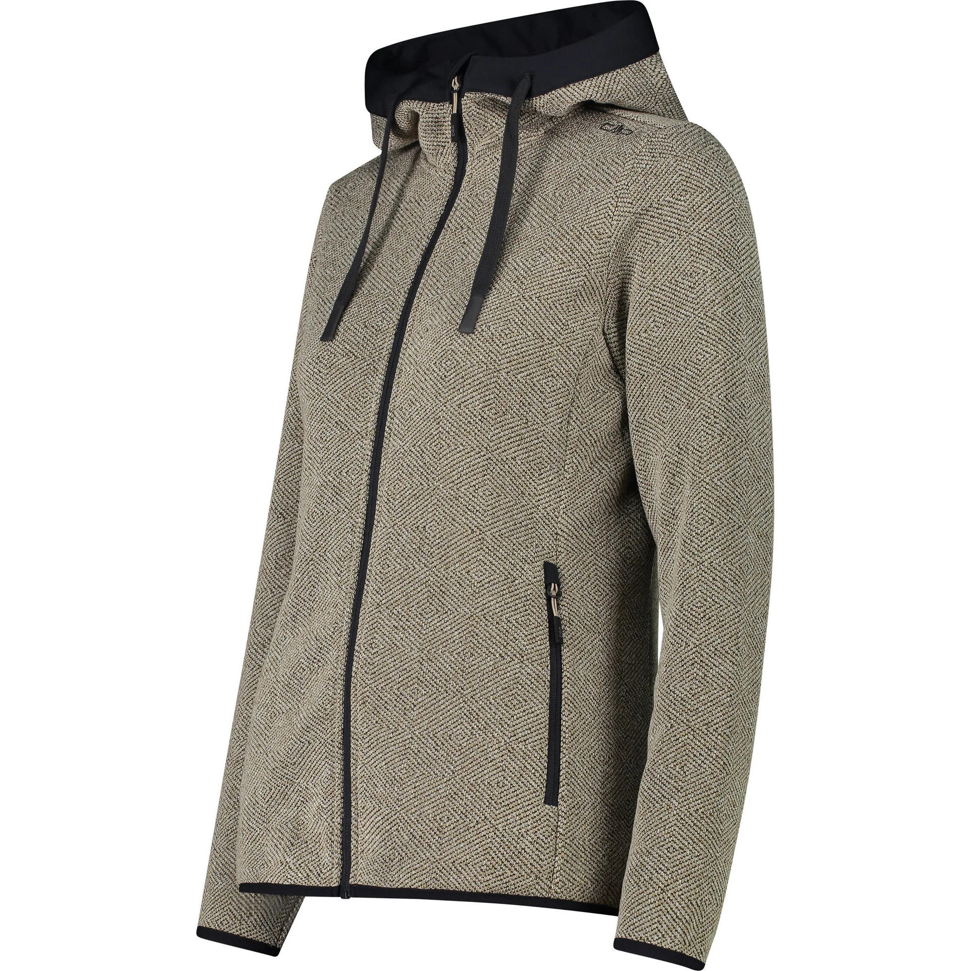 Veste de randonnée à capuche zippée femme CMP 2/3