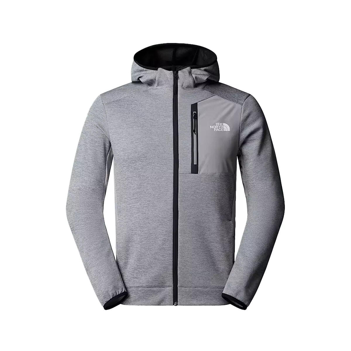 Veste Zippée Homme Taille M - Gris Doudoune Douce - Sans étiquette (Neuf)