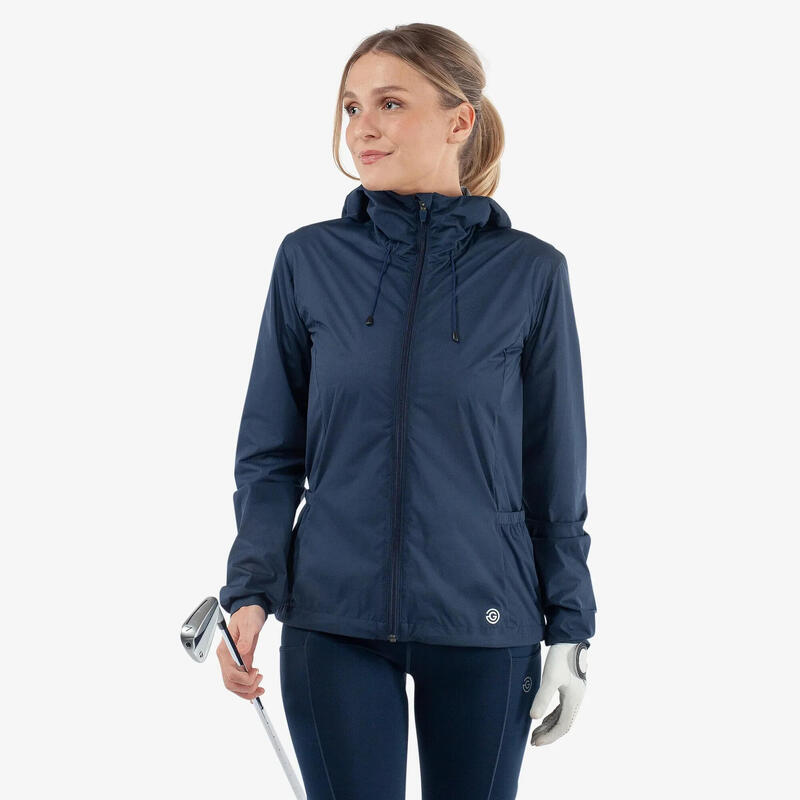 Veste imperméable femme capuche