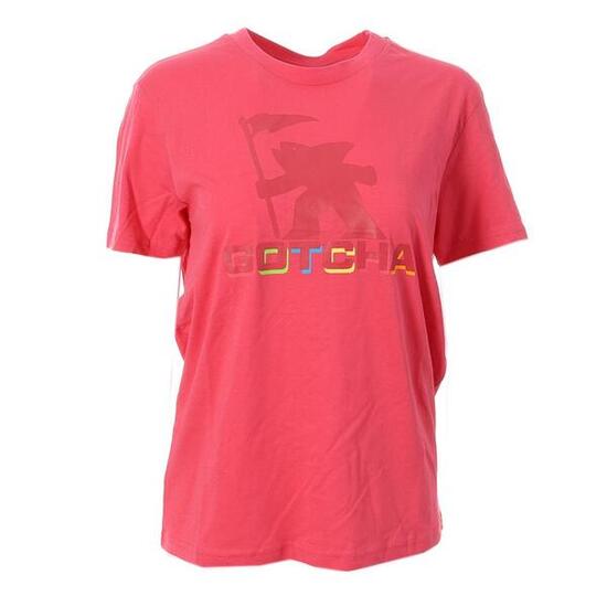 Gotcha Fishman Damen T-Shirt Rose