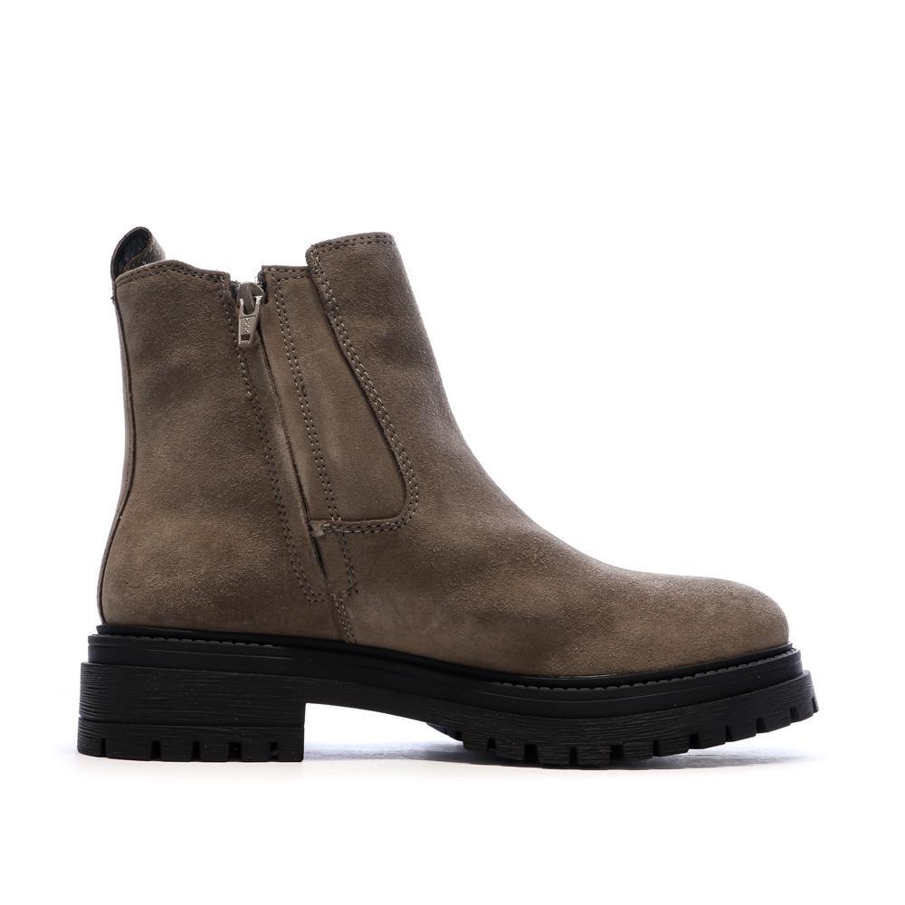 Geox Iridea D26D0A Damen Stiefeletten Braun 3/7