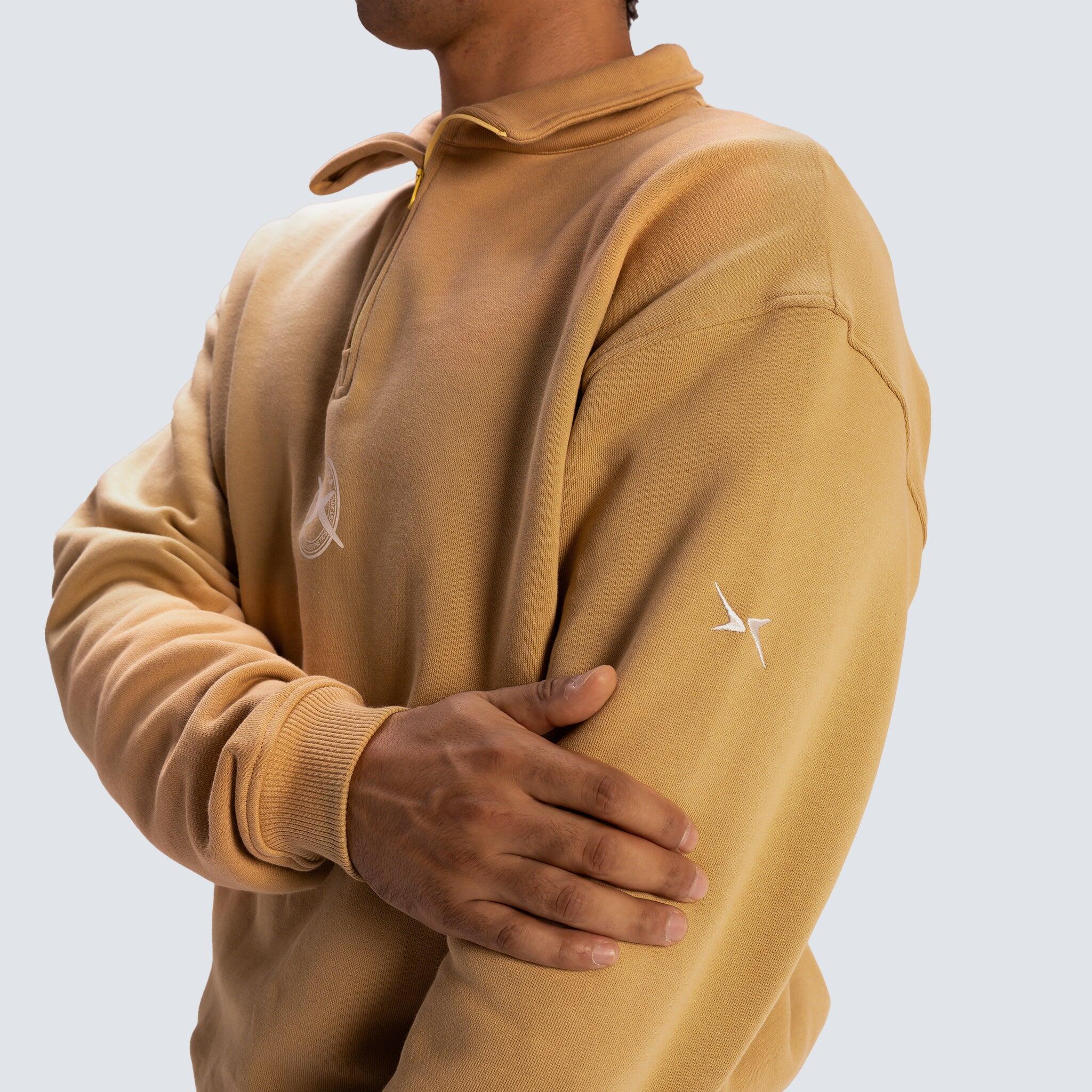 Heren lifestyle sweater met halve rits AW25 5/7