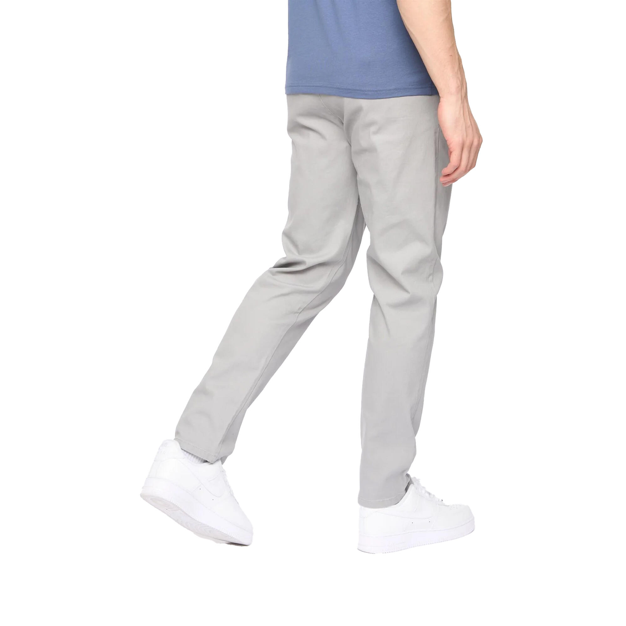 Mens Roysden Chinos (Light Grey) 3/5
