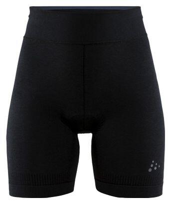 CRAFT Boxer da donna con pelle artigianale Fuseknit Bike Nero