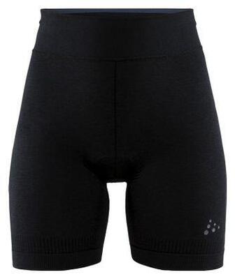 Damen Boxer mit Leder Craft Fuseknit Bike Schwarz