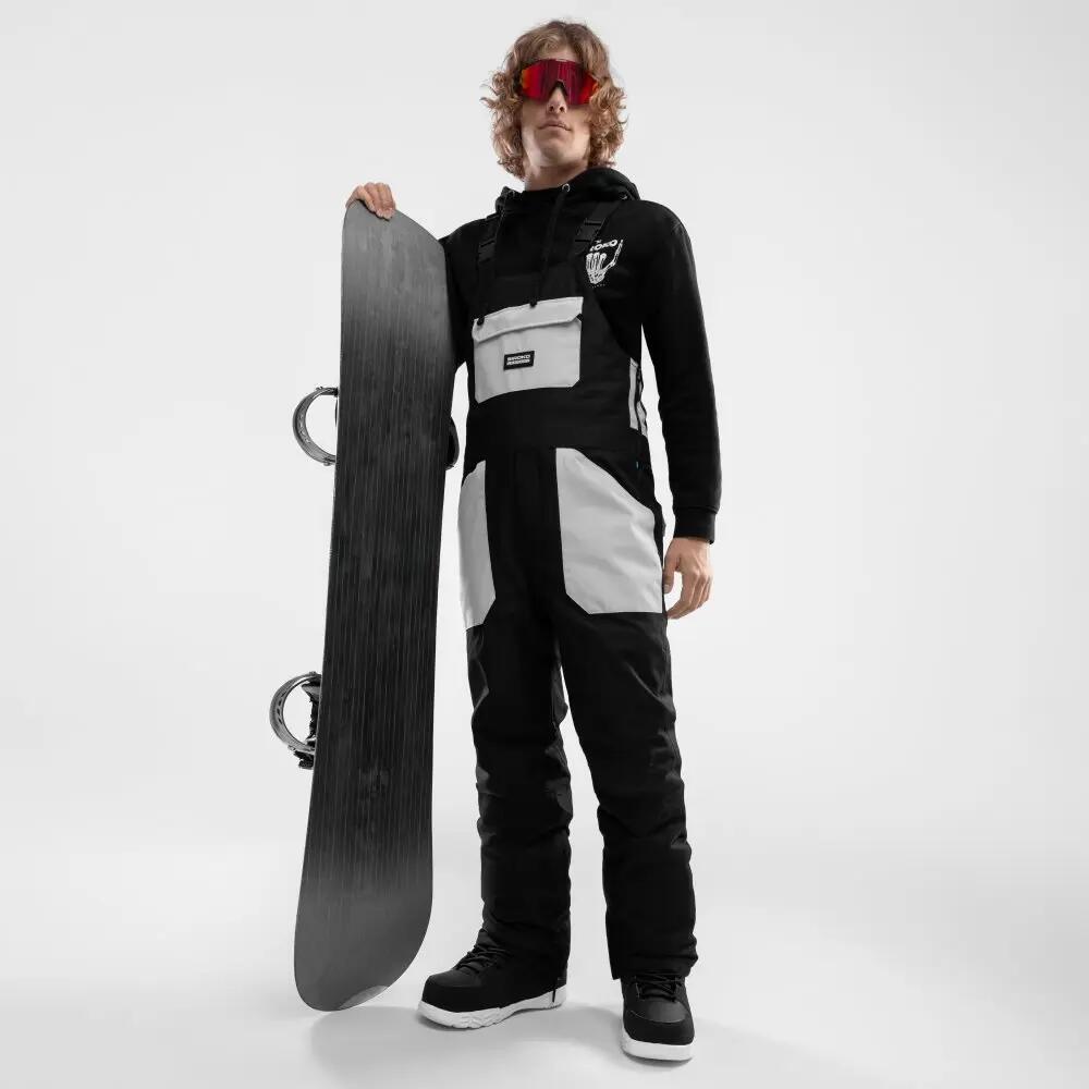 Peto snowboard hombre esquí y nieve B1 Keystone Negro 3/8