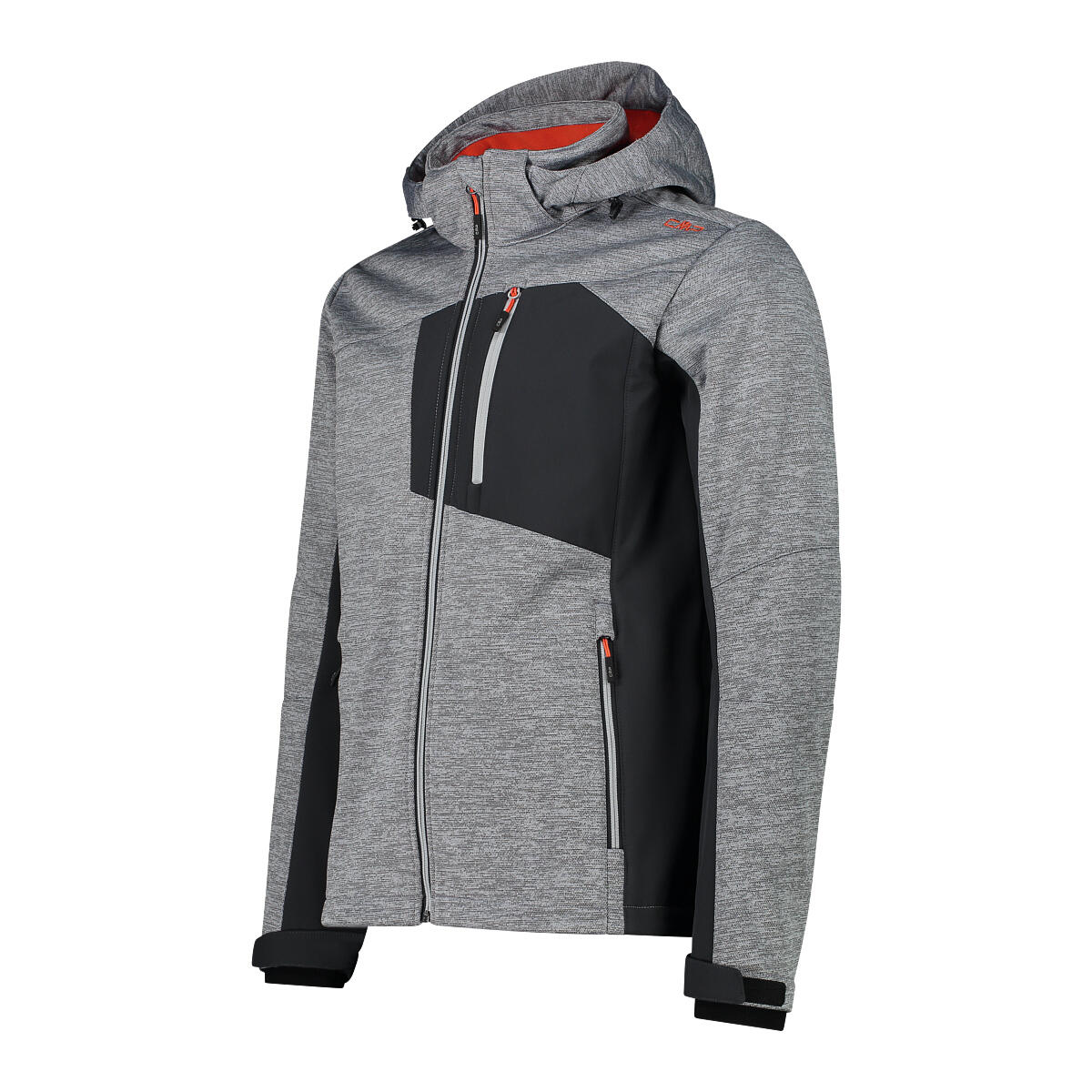 Jacquard softshell hoodie jacket CMP 3/3