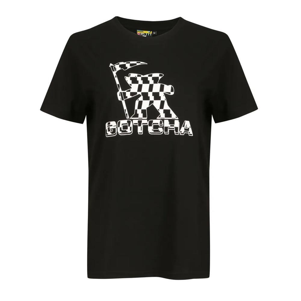 T-shirt Gotcha Twist da donna, bianco e nero 2/3