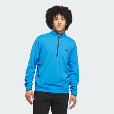 Lichtgewicht sweater met halflange rits