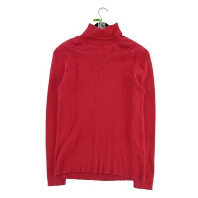 Second life - Damen Roter Rollkragenpullover - In sehr gutem Zustand