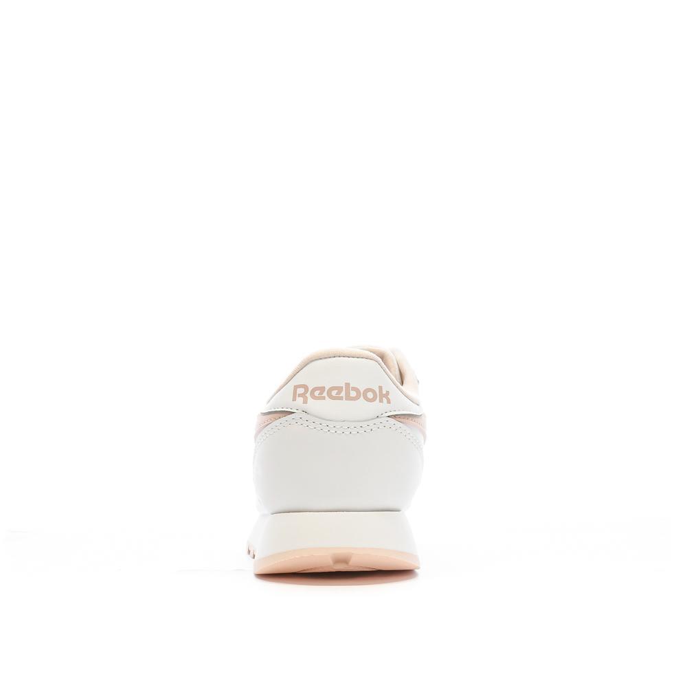 Reebok Classic Leather Dames Sneakers Wit/Roze 3/7
