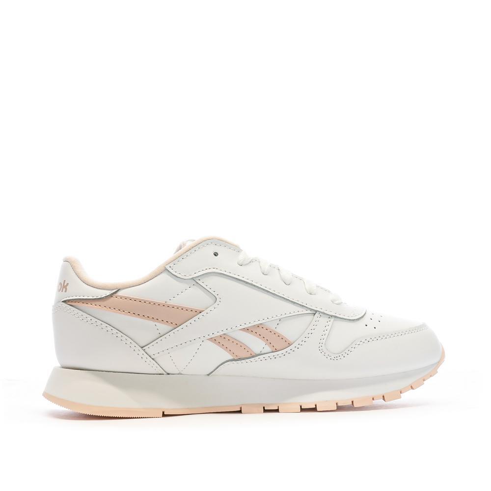 Reebok Classic Leather Dames Sneakers Wit/Roze 2/7