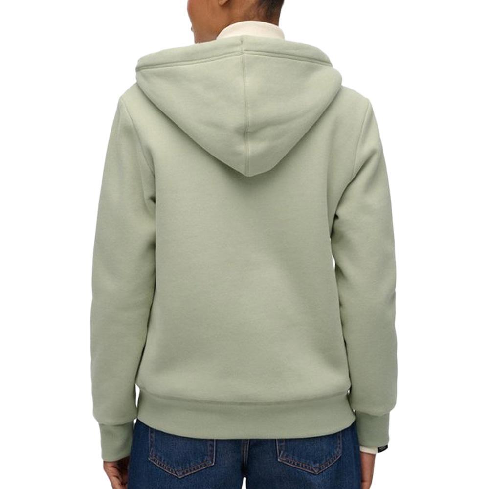 Sweat Zippé Vert Femme Superdry Borg 2/2
