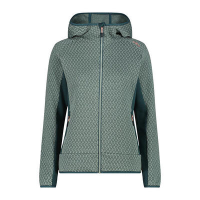 Dames hoodie met rits cmp