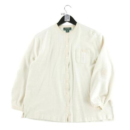 Reconditionné - Pull Femme en lin Blanc - Excellent