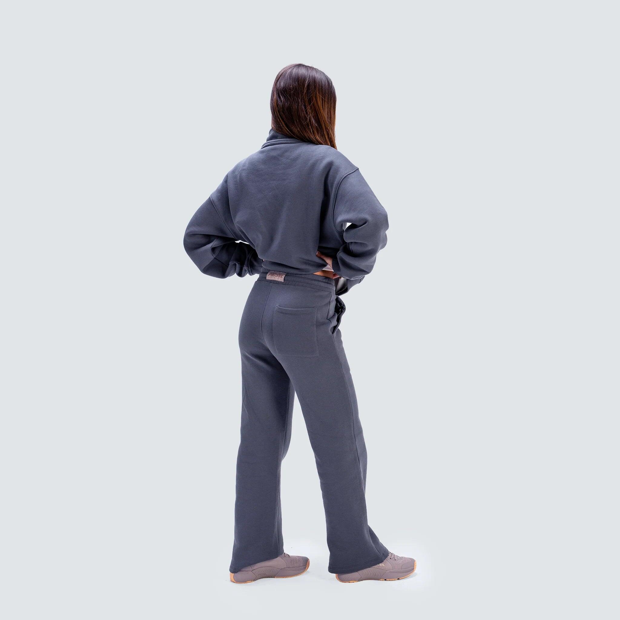 Felpa lifestyle donna con mezza zip AW25 3/7