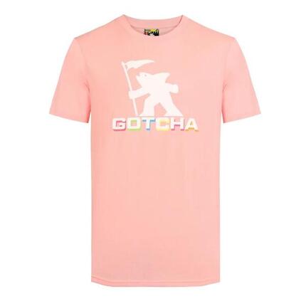 Camiseta Gotcha Fishman Rosa para Hombre