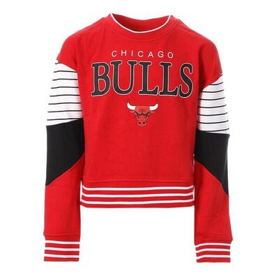 Felpa Bambina NBA Chicago Bulls Rossa Cheerleader