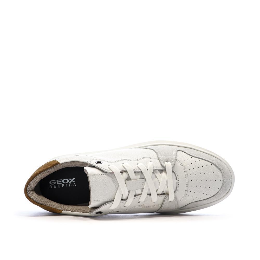 Geox Deiven Witte Heren Sneakers 3/7