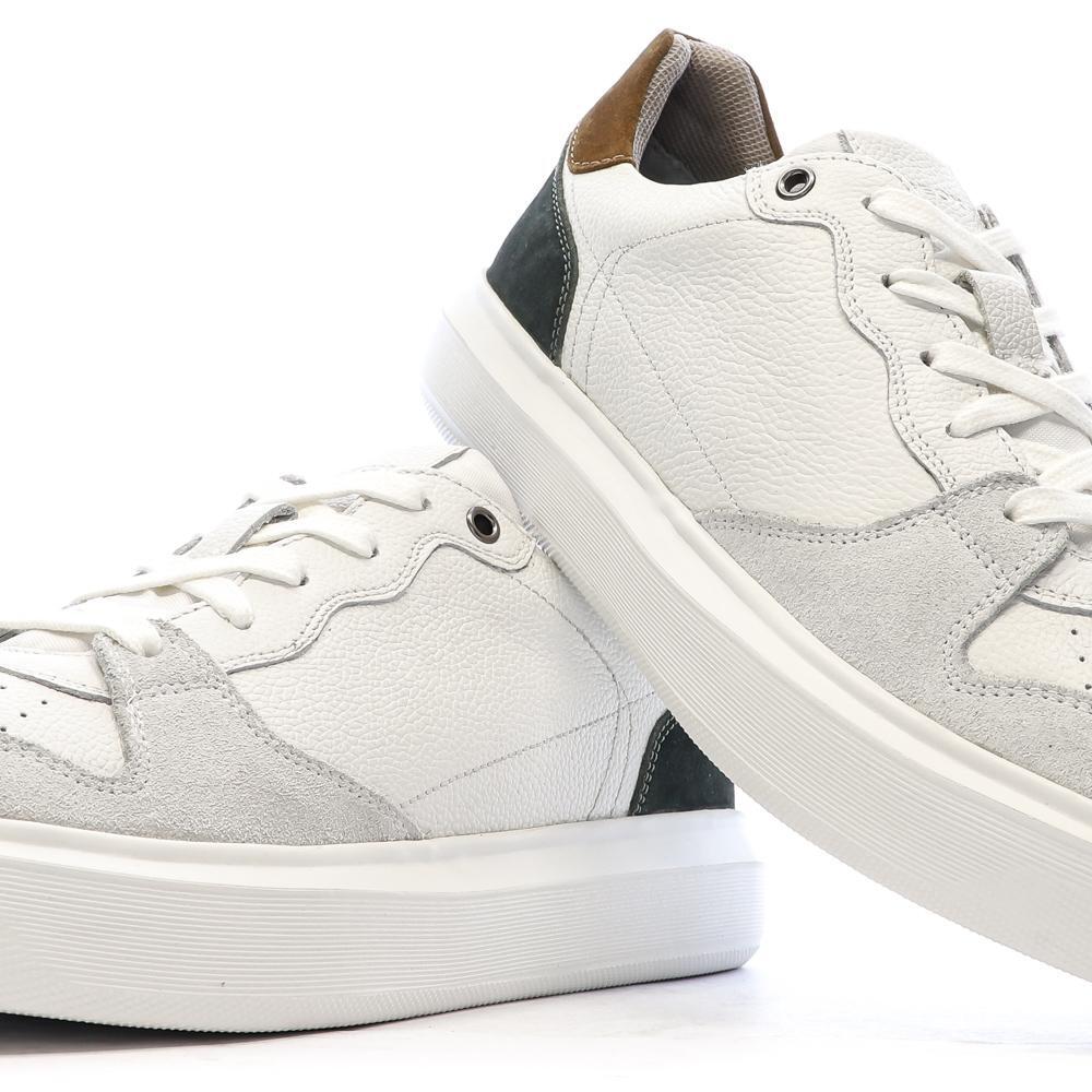 Geox Deiven Witte Heren Sneakers 7/7