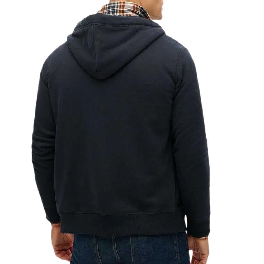Felpa Uomo Superdry Essential Blu Marino M2014128A - XXL 2/6