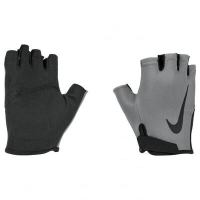 Uomo 2024 Fitness Guanti Senza Dita Nike Gym Essential Grigio Nero