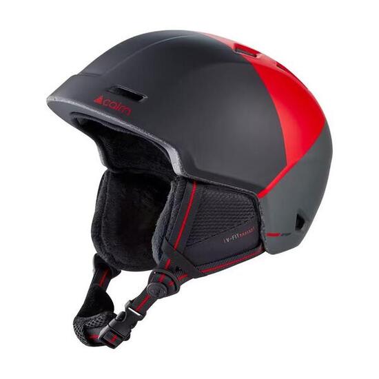 Kask Cairn Meteor Black Red Khaki Geometry rozm. M 56-58 cm
