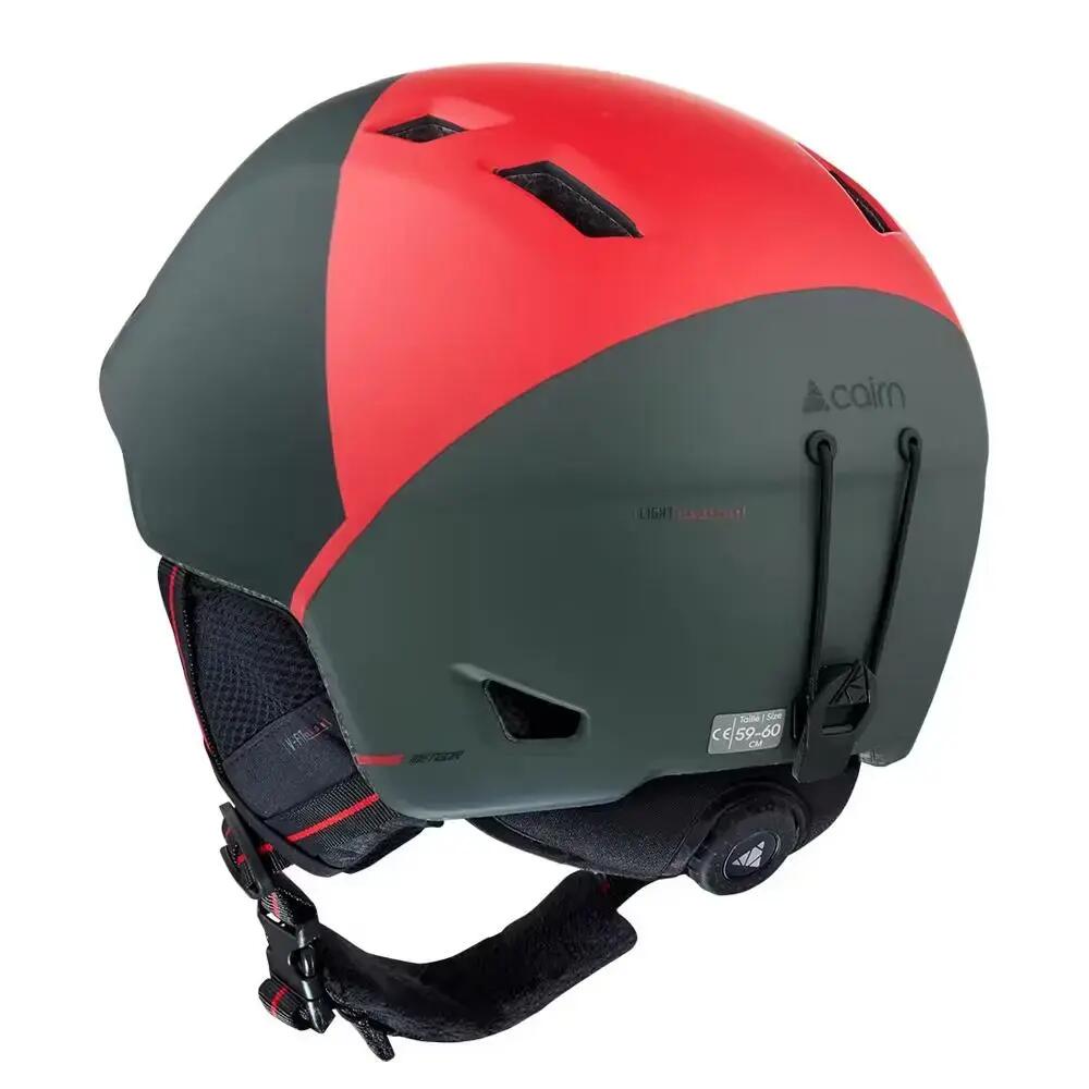 Kask Cairn Meteor Black Red Khaki Geometry rozm. M 56-58 cm 2/2