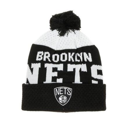 Brooklyn Nets NBA Collegiate Muts Zwart/Wit Jongens
