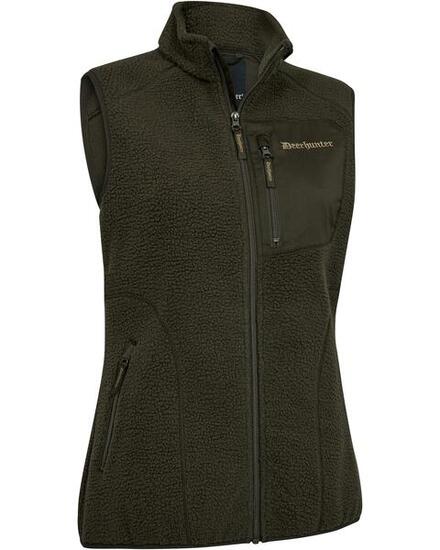 Gilet polaire Lady Atlas - Forest Green, doux et silencieux
