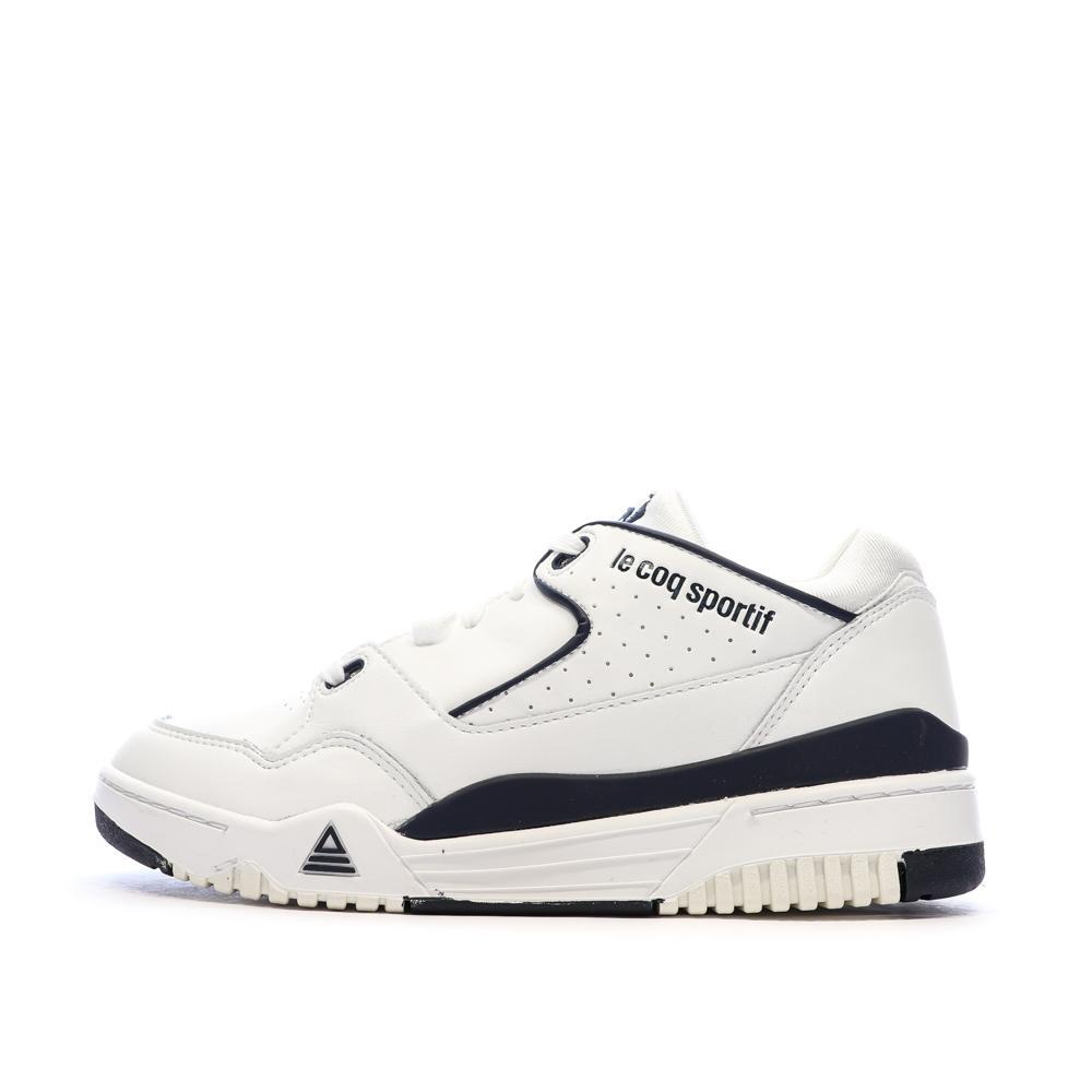 Men's Le Coq Sportif T1000 White/Navy Trainers