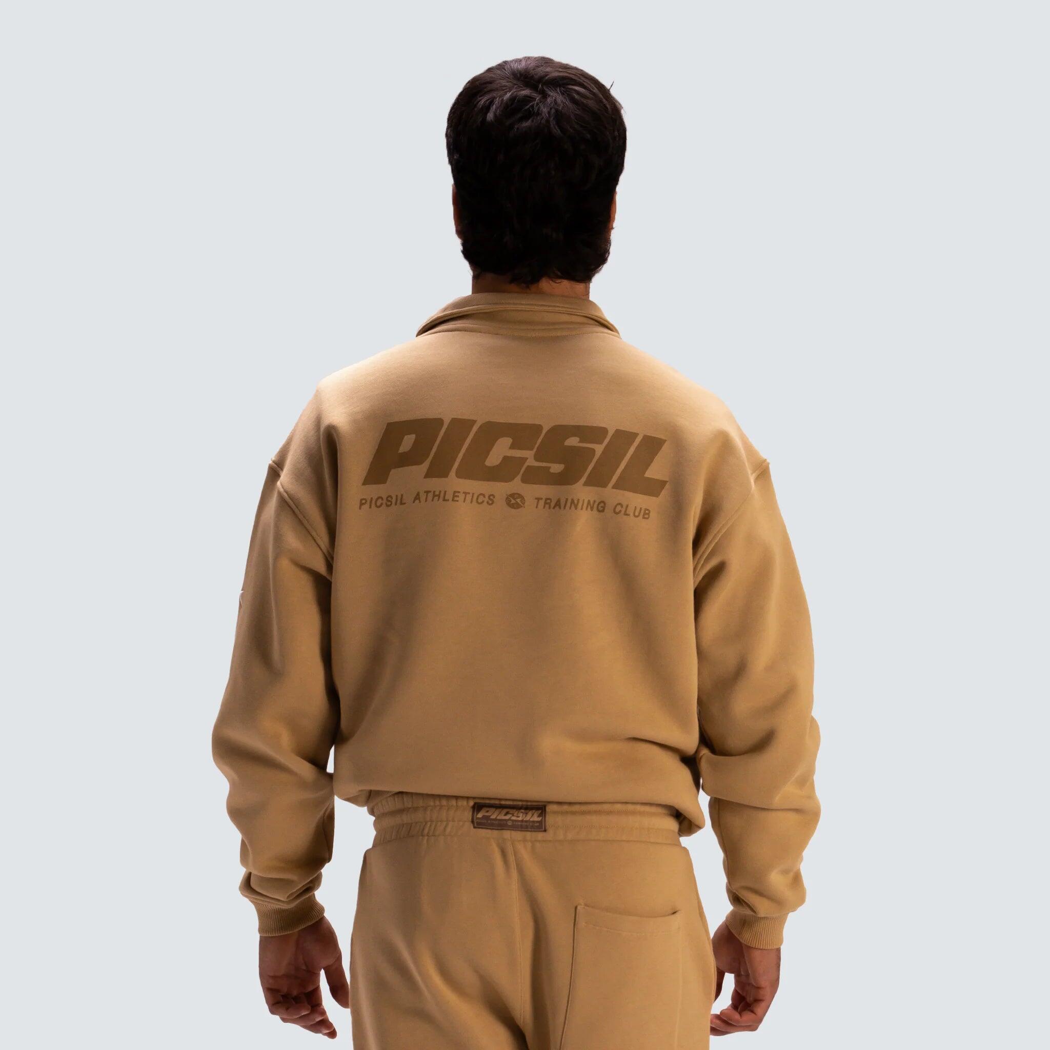 Heren lifestyle sweater met halve rits AW25 3/7
