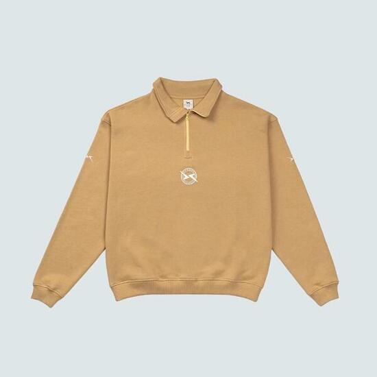 Felpa lifestyle uomo con mezza zip AW25