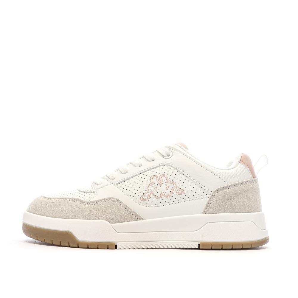 Kappa Manisw Women's White/Beige/Pink Trainers