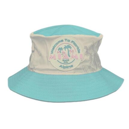 Kappa Fischerhut Bob für Herren in Beige/Türkis