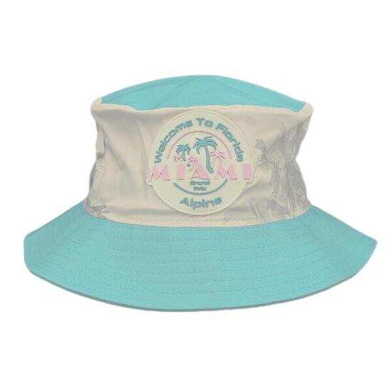 Kappa Fischerhut Bob für Herren in Beige/Türkis